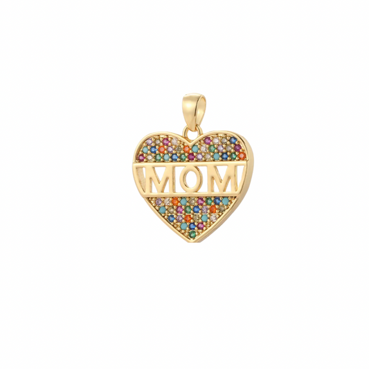 Colorful Mom Heart