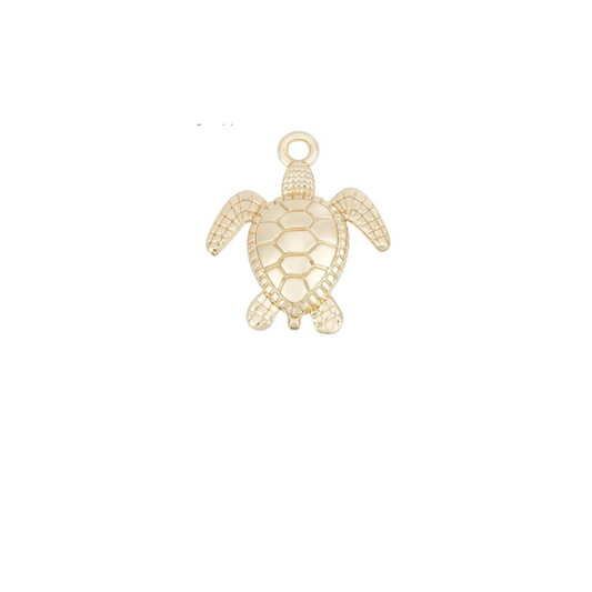 Turtle - gold plated