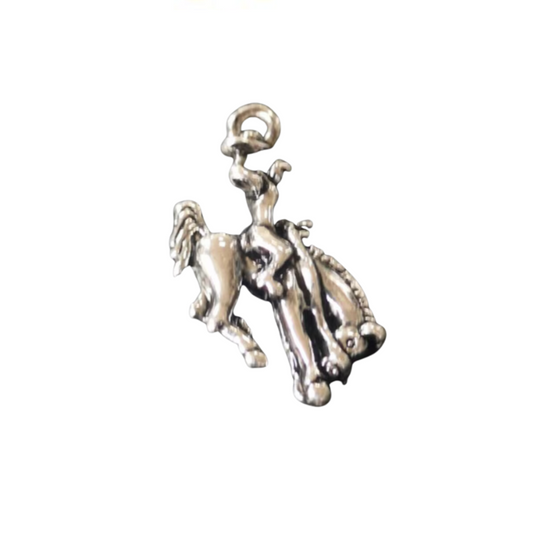 Bucking Horse- Sterling Silver